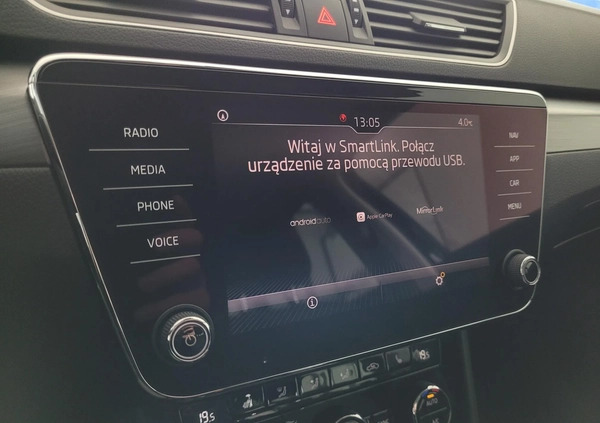 Skoda Superb cena 99900 przebieg: 108611, rok produkcji 2018 z Grodzisk Mazowiecki małe 277